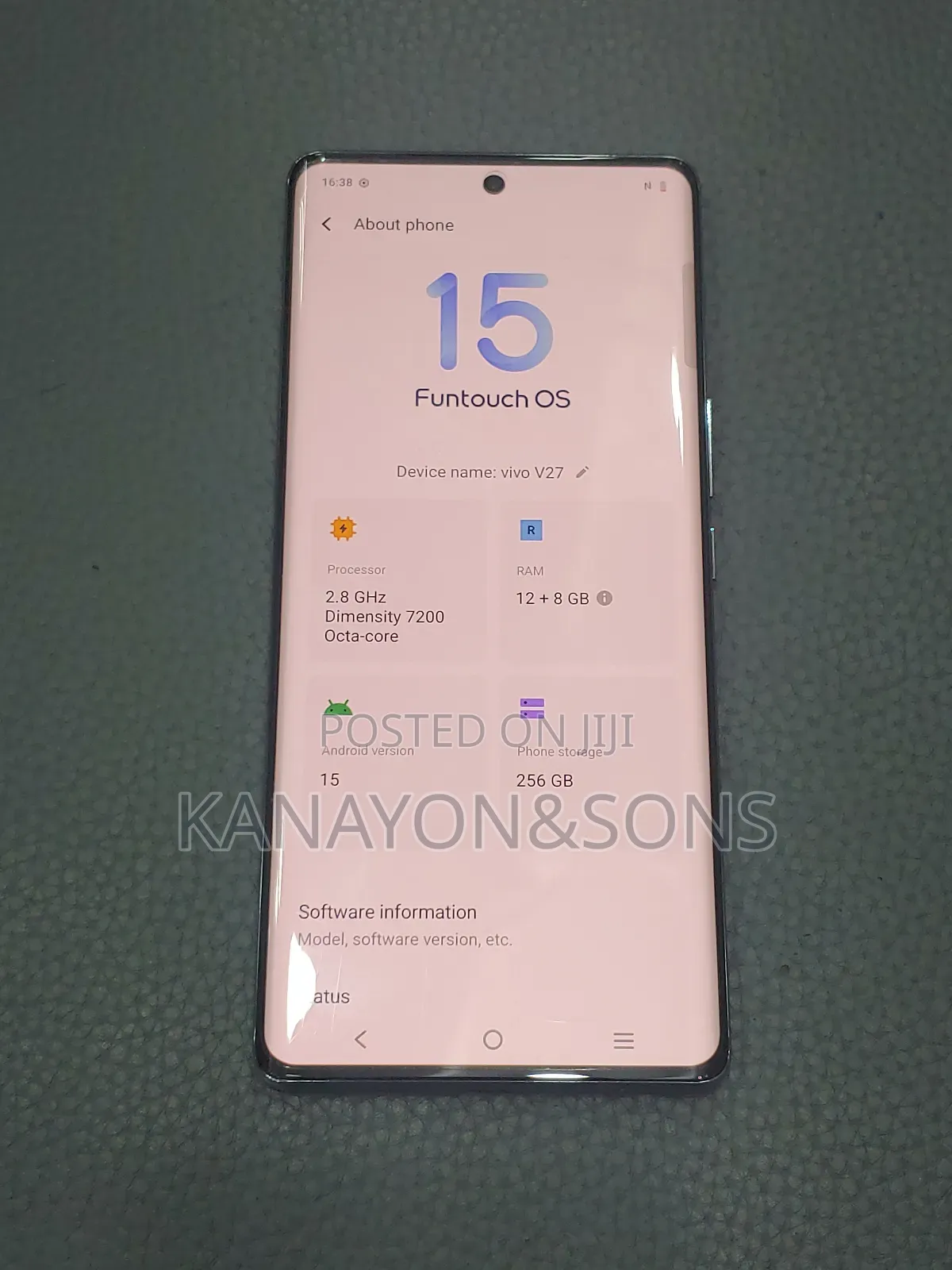 Vivo V27 256 GB Green