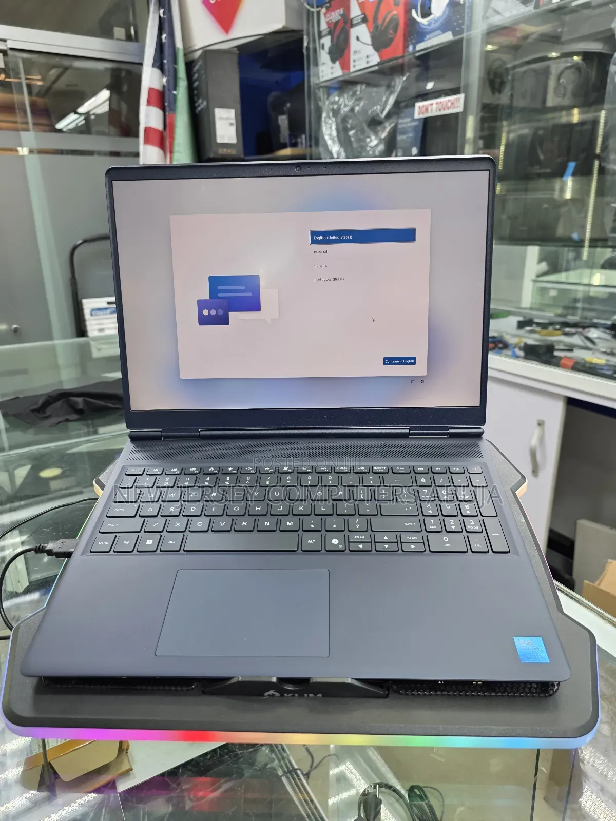Laptop Dell 16GB Intel Core 7 SSD 1T