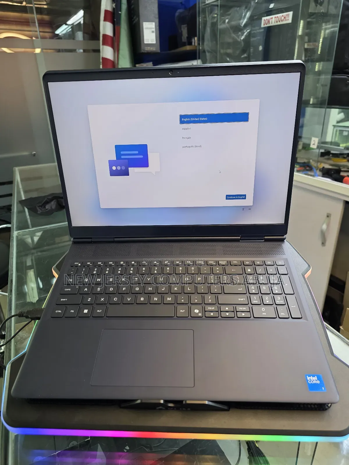 Laptop Dell 16GB Intel Core 7 SSD 1T