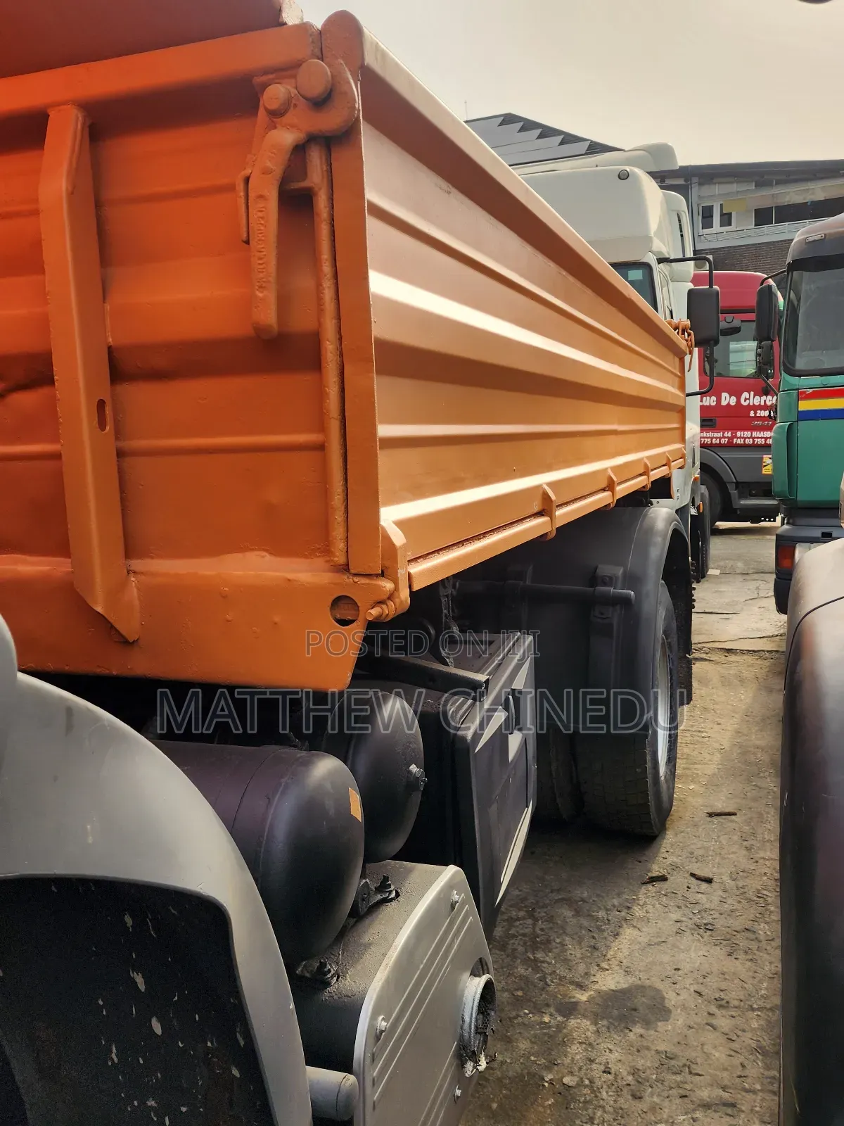 Foreign Used Man Diesel Tipper, 6 Tyres ,With Auxiliary