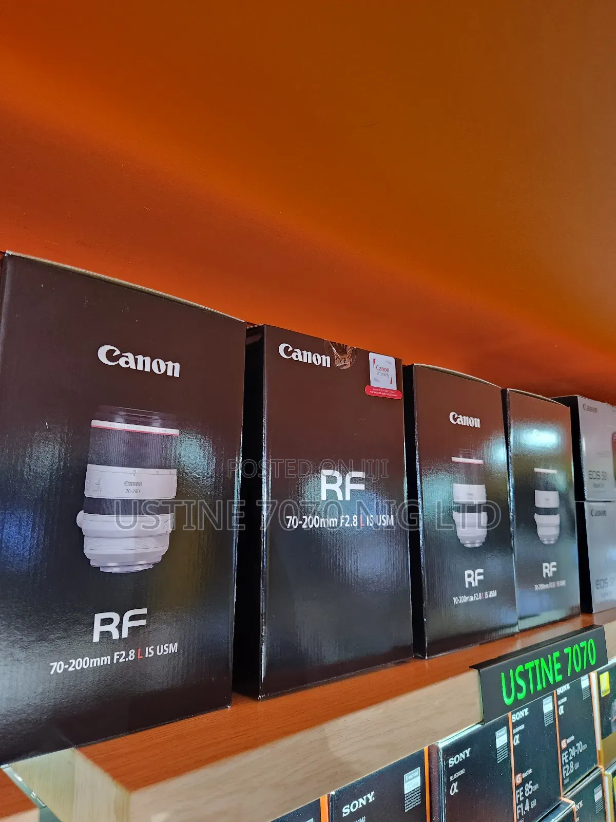 Rf 70-200mm F2.8 Is Usm Canon Lens (New)