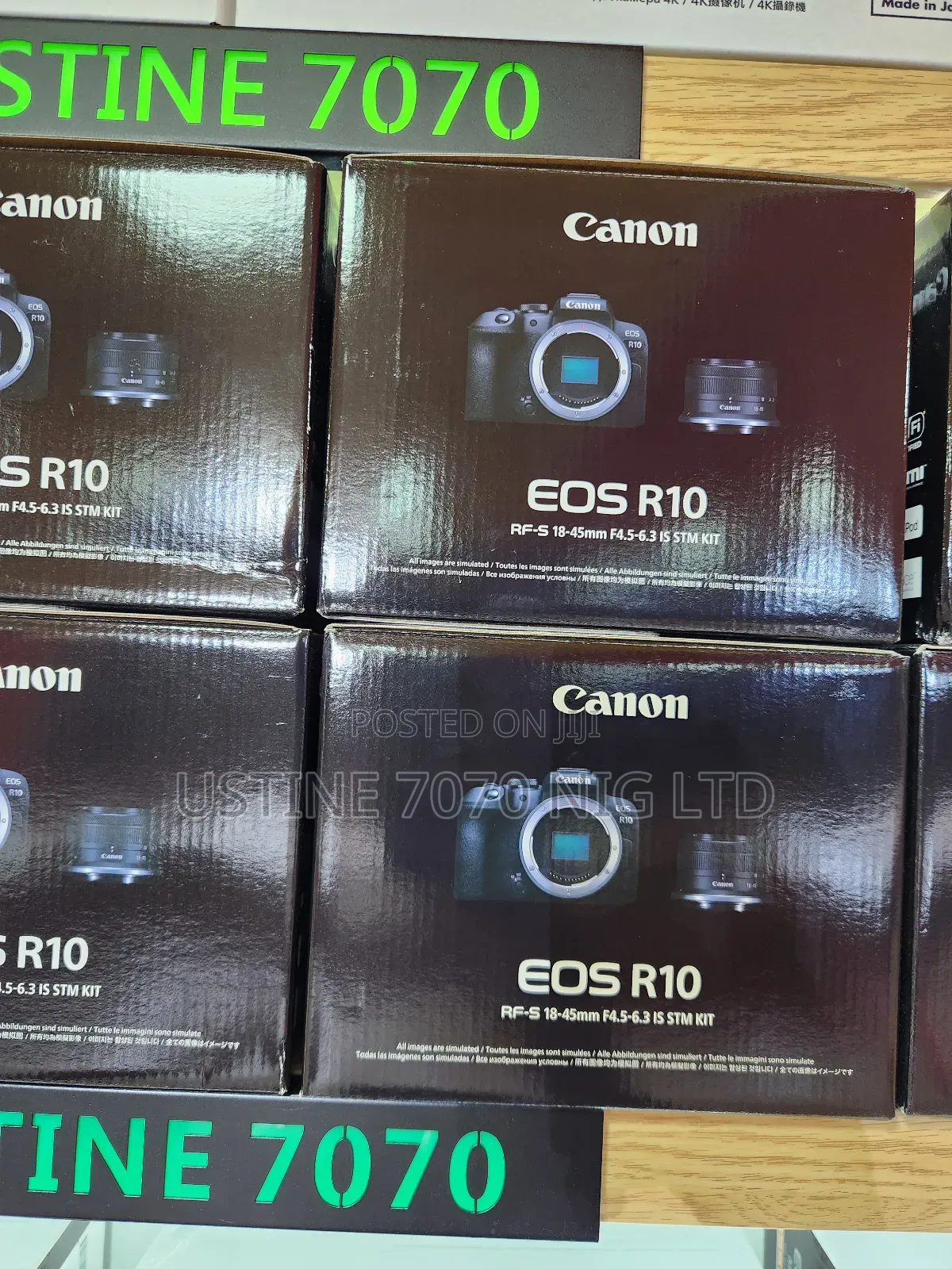 Eos R10 Canon Mirrorless Camera (New)