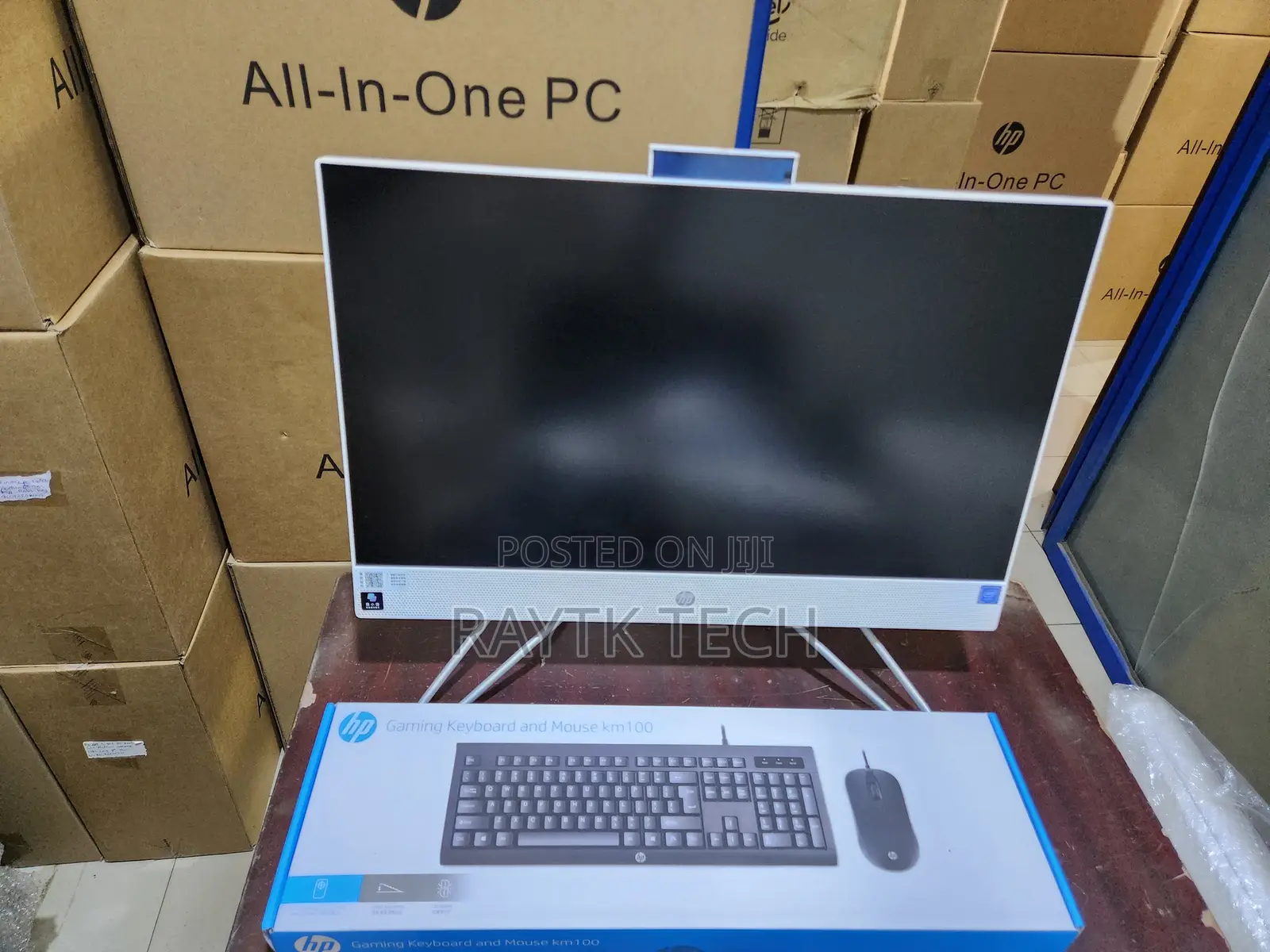 New Desktop Computer HP 200 G4 All-in-One 8GB Intel Celeron SSD 256GB
