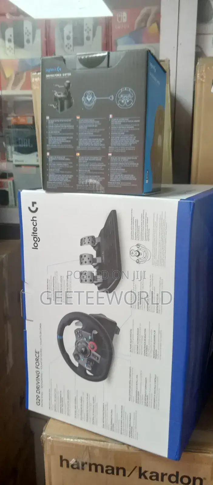 G29 Steering Wheel and Gear Shifter