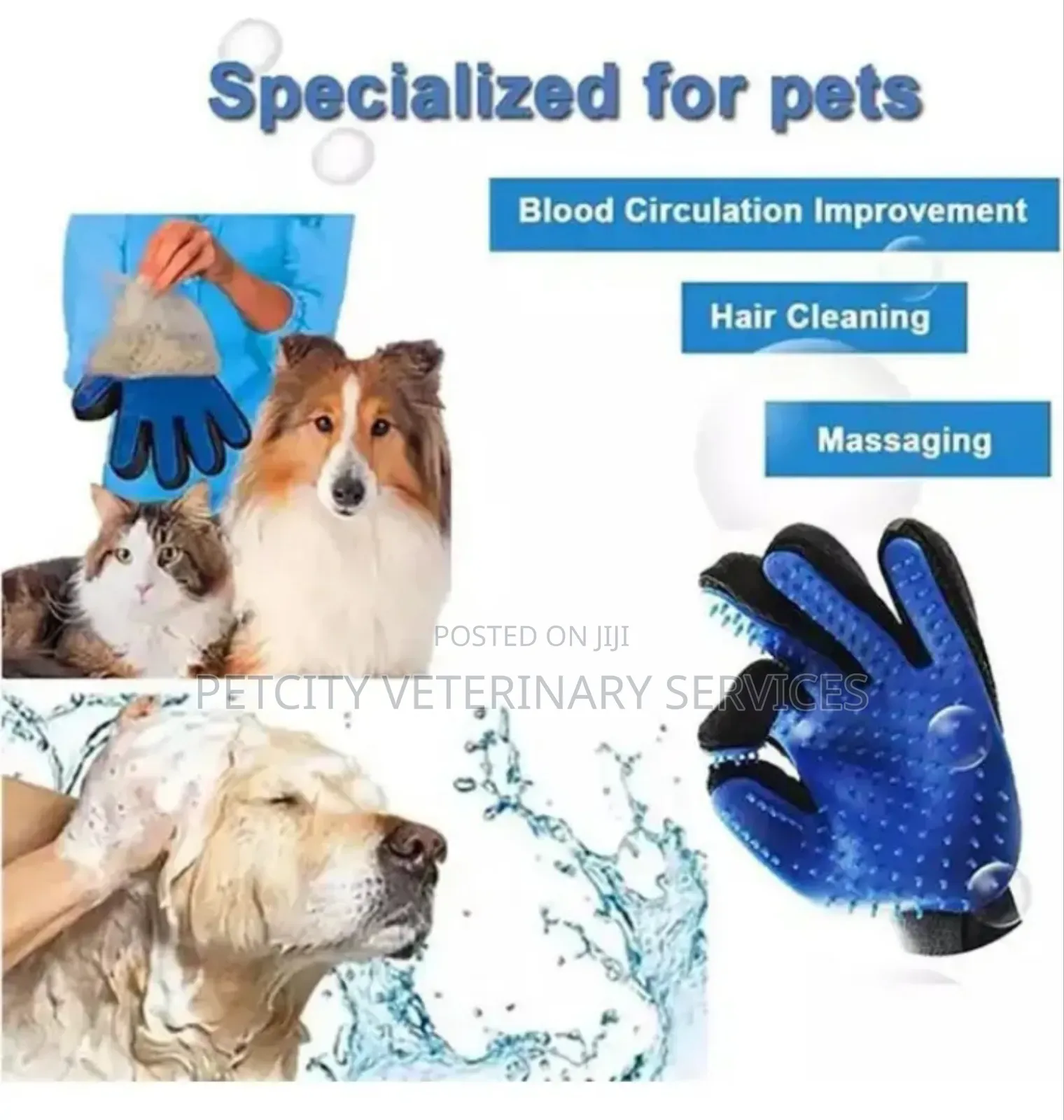 Pet Glove Bath Brush!