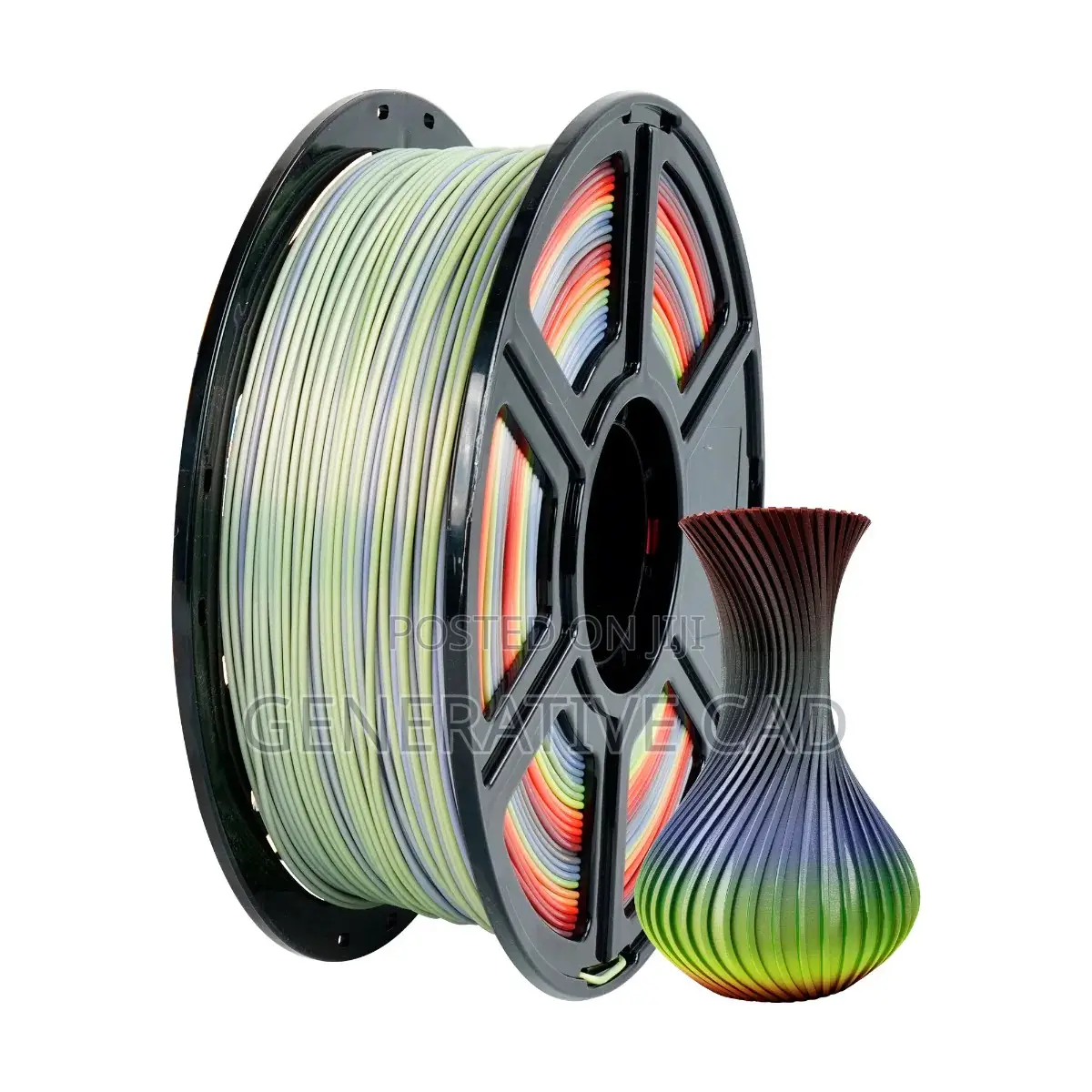 Flashforge Pla Silk - 1kg - Gold Silver Bronze Rainbow Coffee Colour