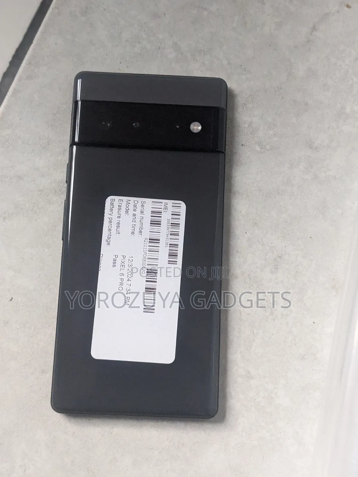 Google Pixel 6 Pro 128 GB Gray