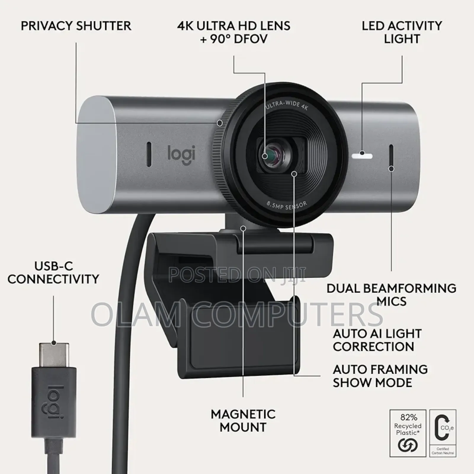 Logitech Mx Brio 705 Ultra Hd for Business