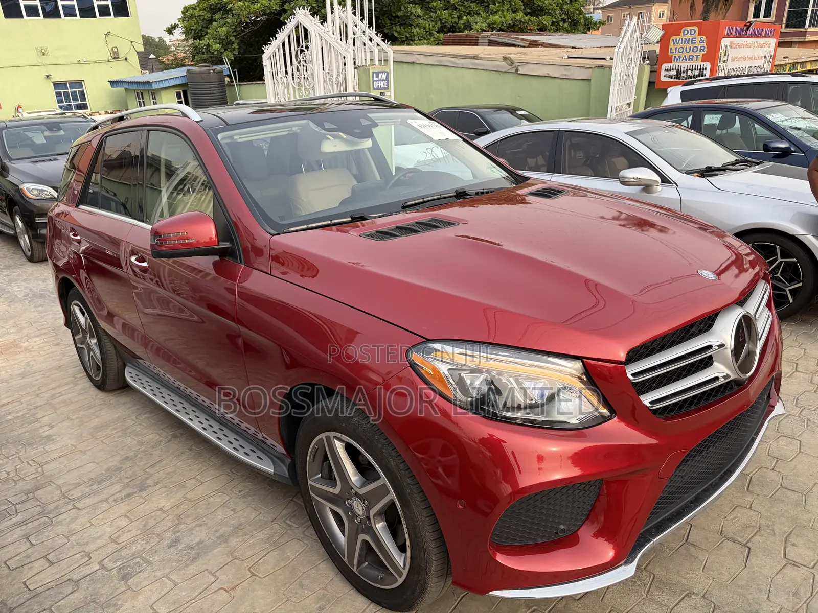 Mercedes-Benz GLE-Class GLE 350 2017 Red