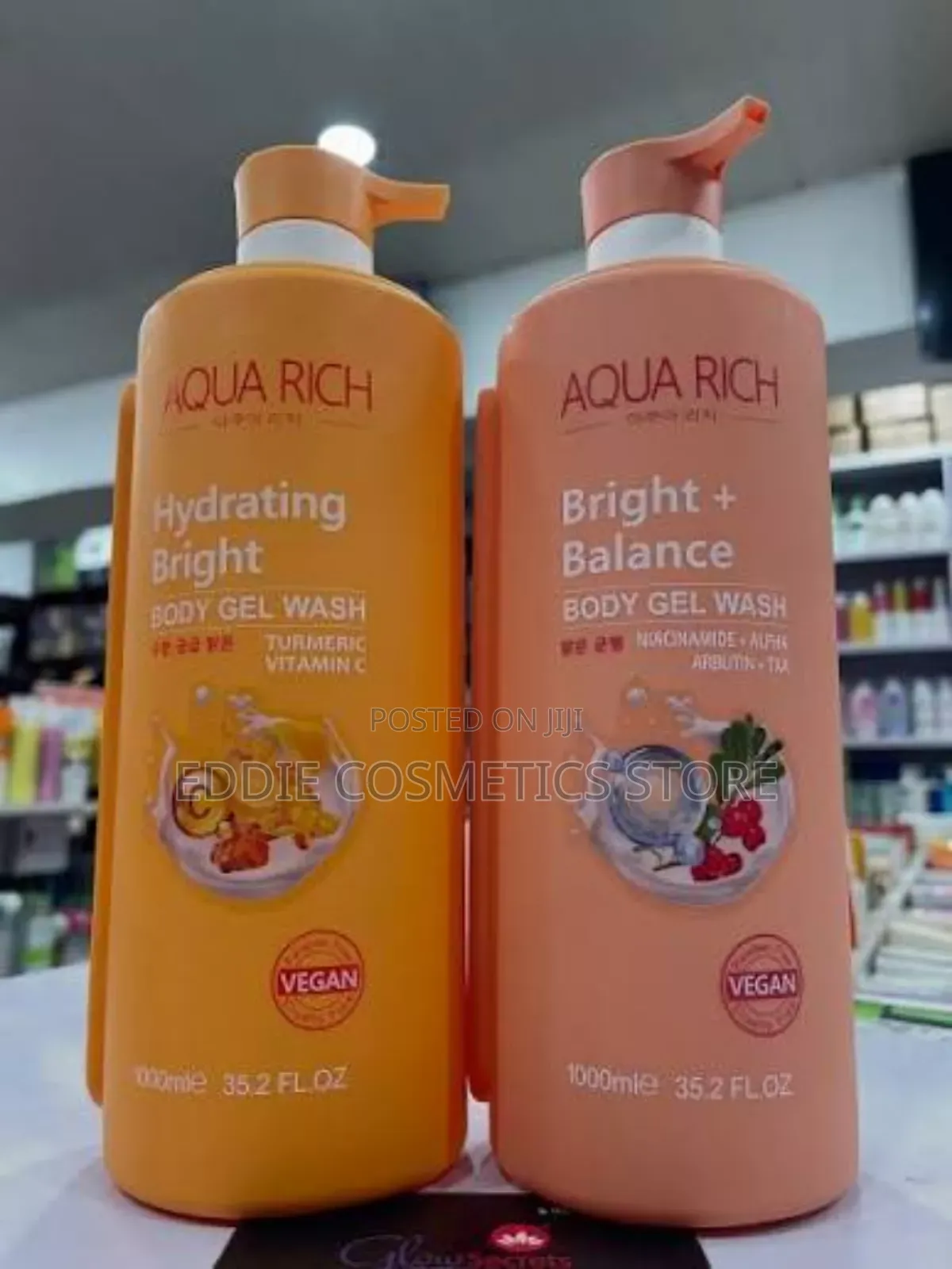 Aqua Rich Body Lotion 500ml – Brightening, Glowing Hydrating