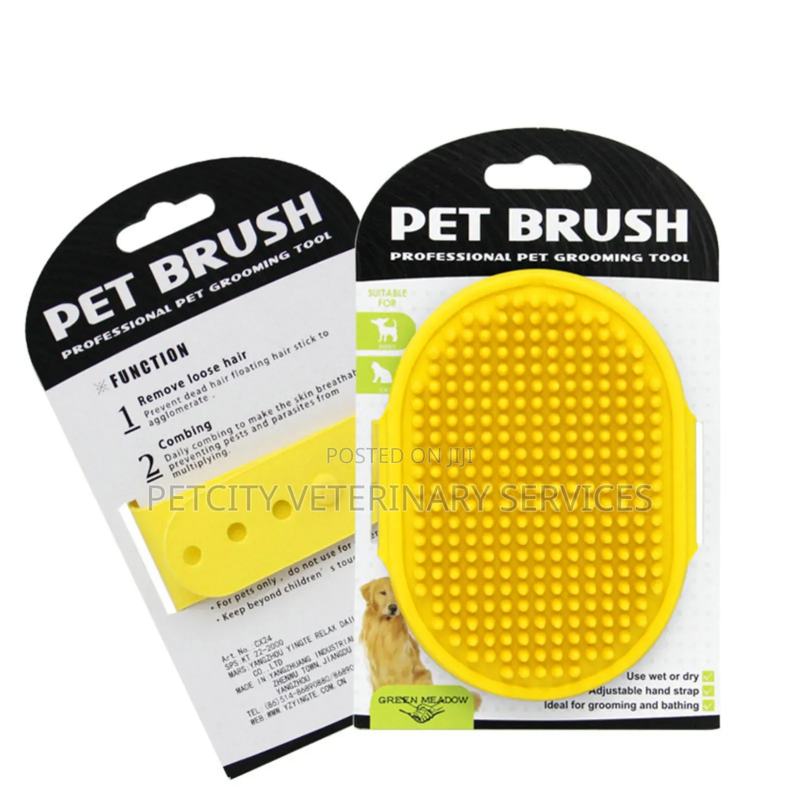🐾🖐 Pet Palm Brush! 🐶🐱