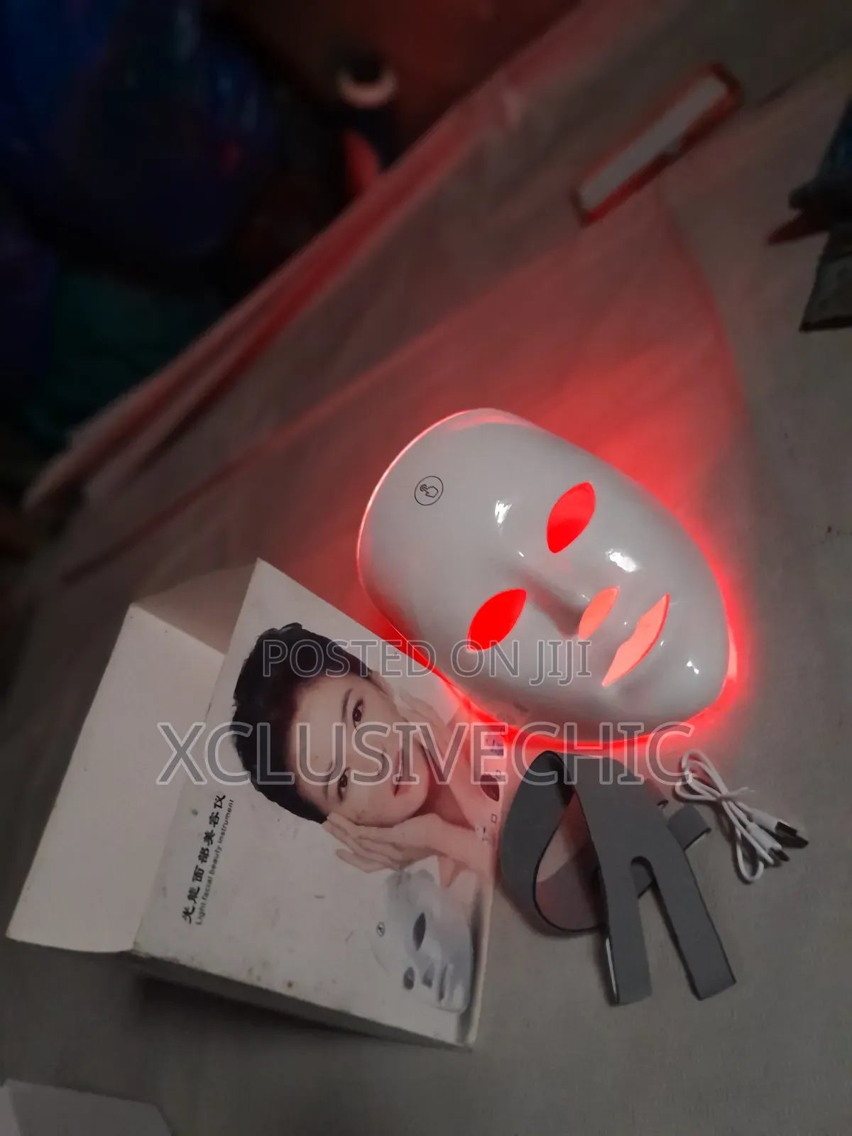Colourful Led Facial Rechargeable Therapy Skin Rejuvenation