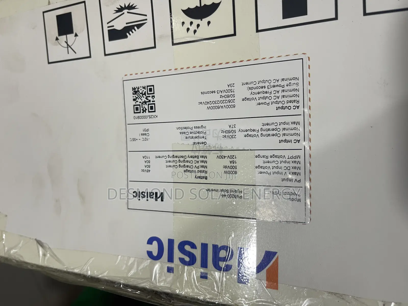 6kva Hybrid 48v Haisic Solar Power Inverter Available Now