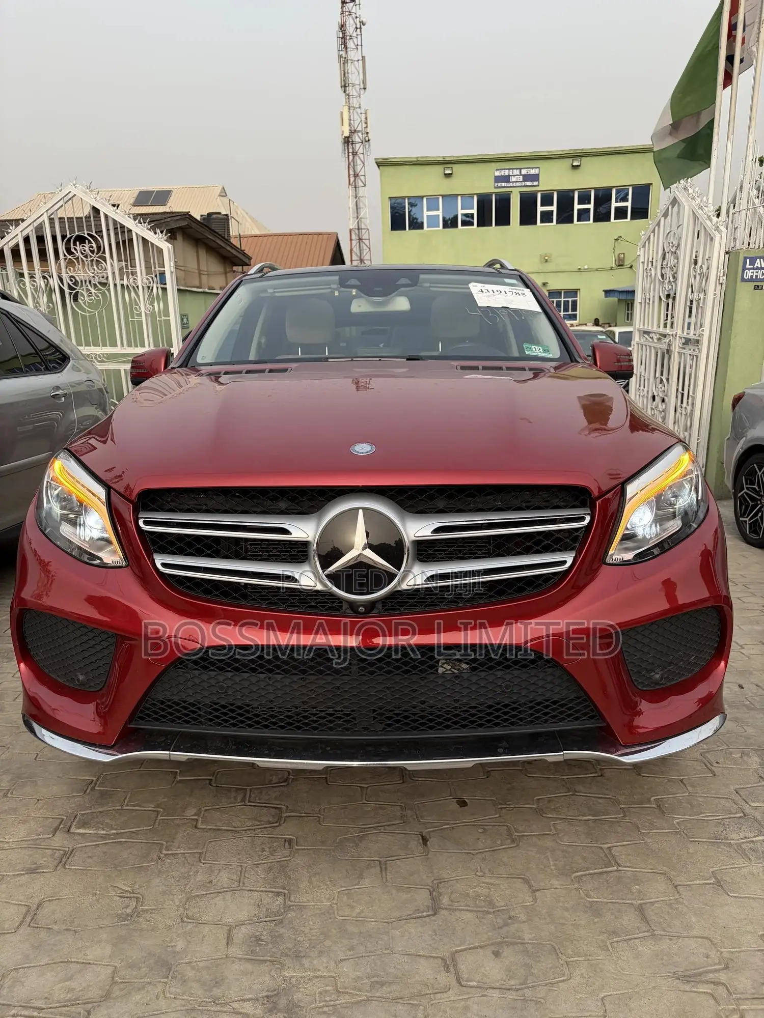 Mercedes-Benz GLE-Class GLE 350 2017 Red