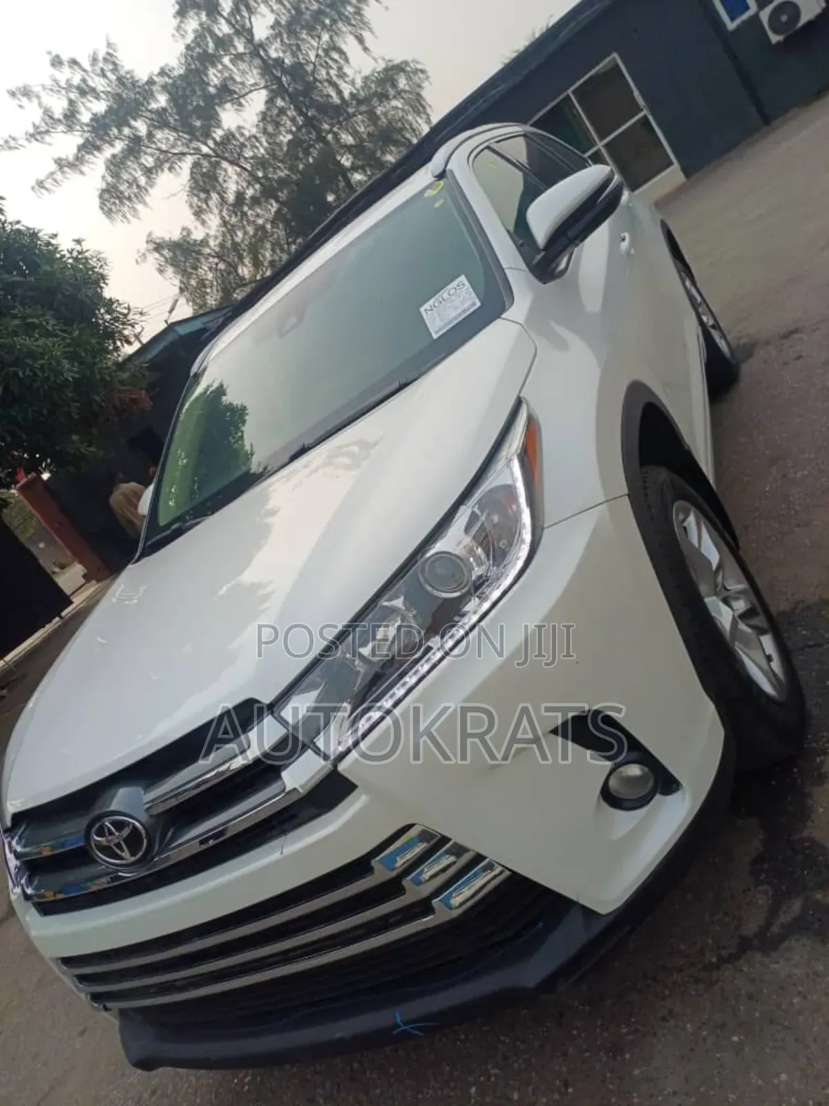 Toyota Highlander Limited 4x4 V6 (3.5L 6cyl 8A) 2017 White