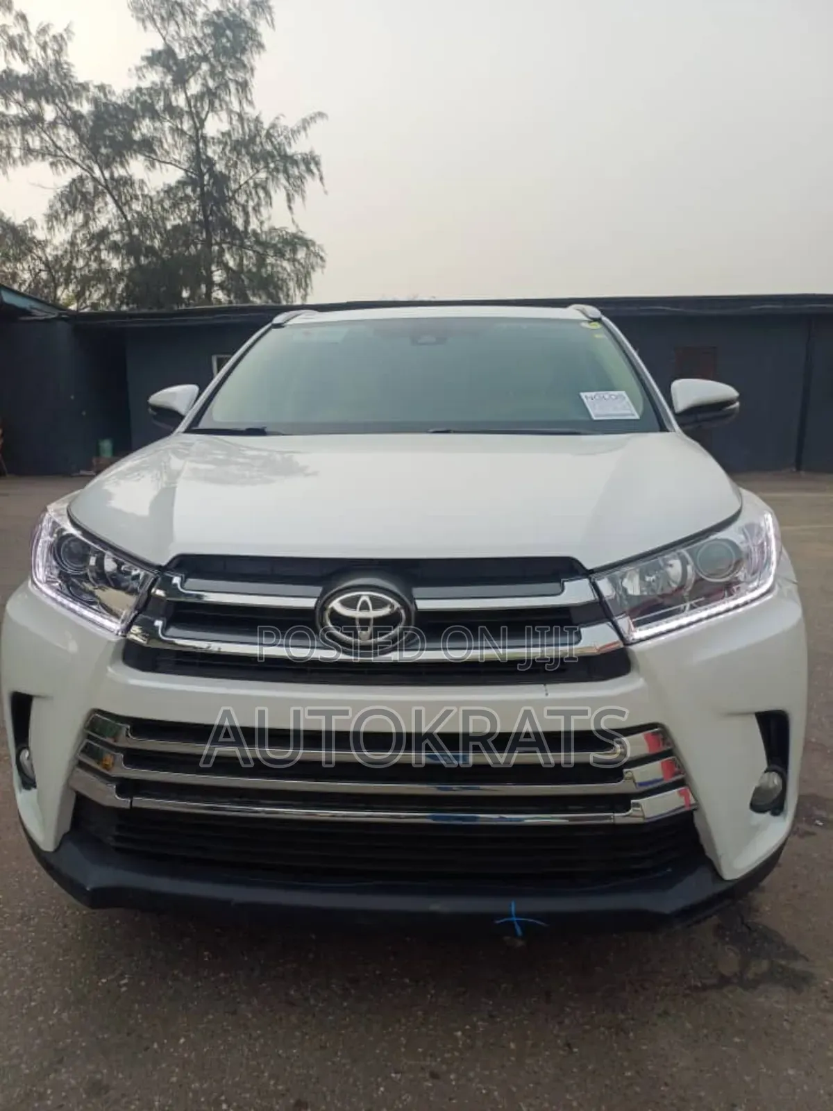 Toyota Highlander Limited 4x4 V6 (3.5L 6cyl 8A) 2017 White