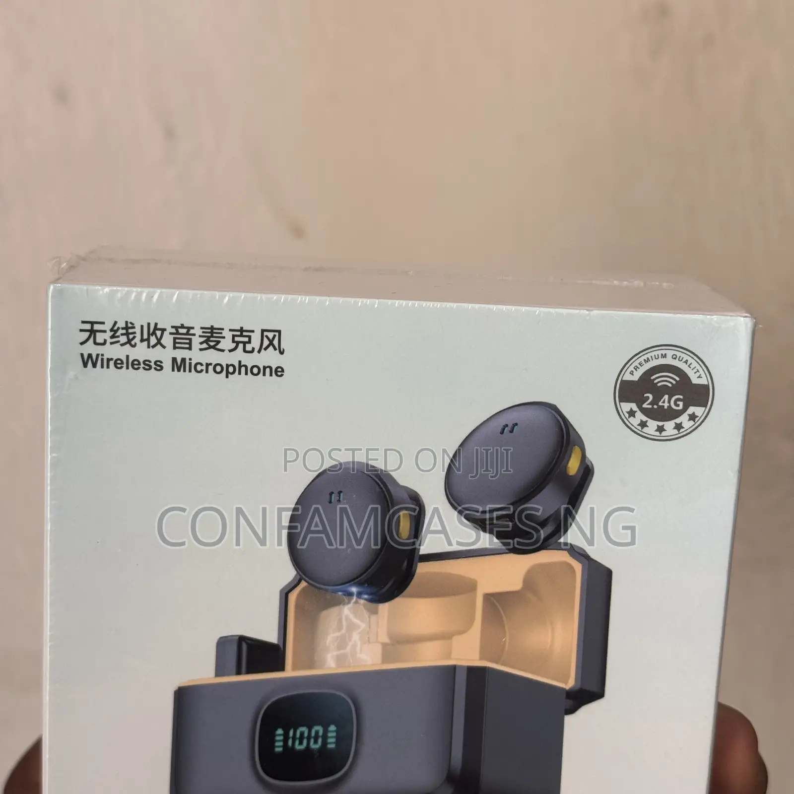Q8 Wireless Lapel Noise Cancellation Magnetic Microphone