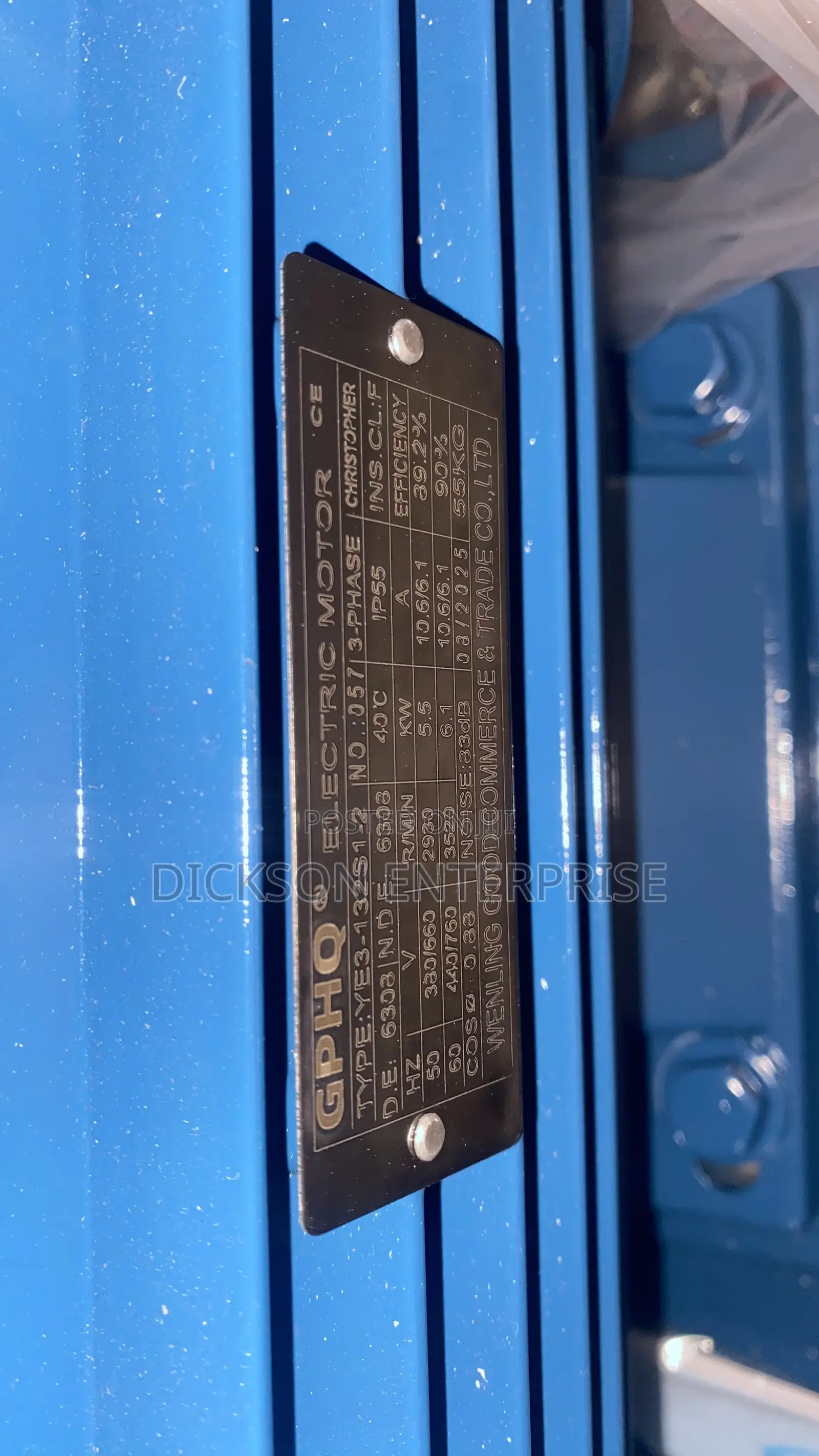 High Quality 5.5kw 7hp 2900rpm Water Pump