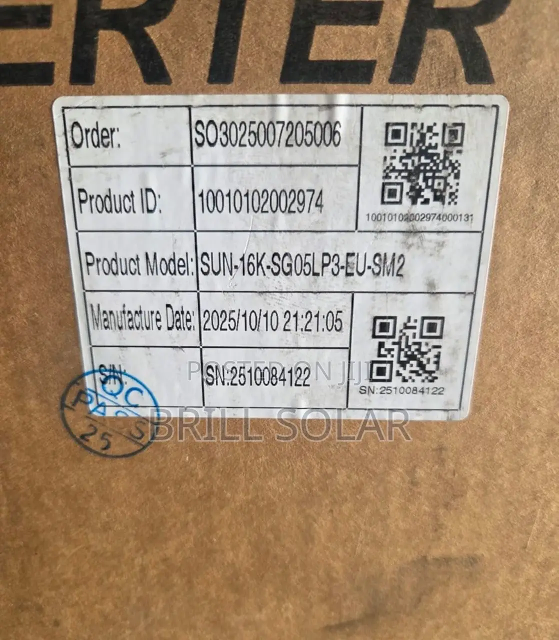 16kva-48v Deye 3-phase Hybrid Inverter (Sg05lp3-eu-sm2)