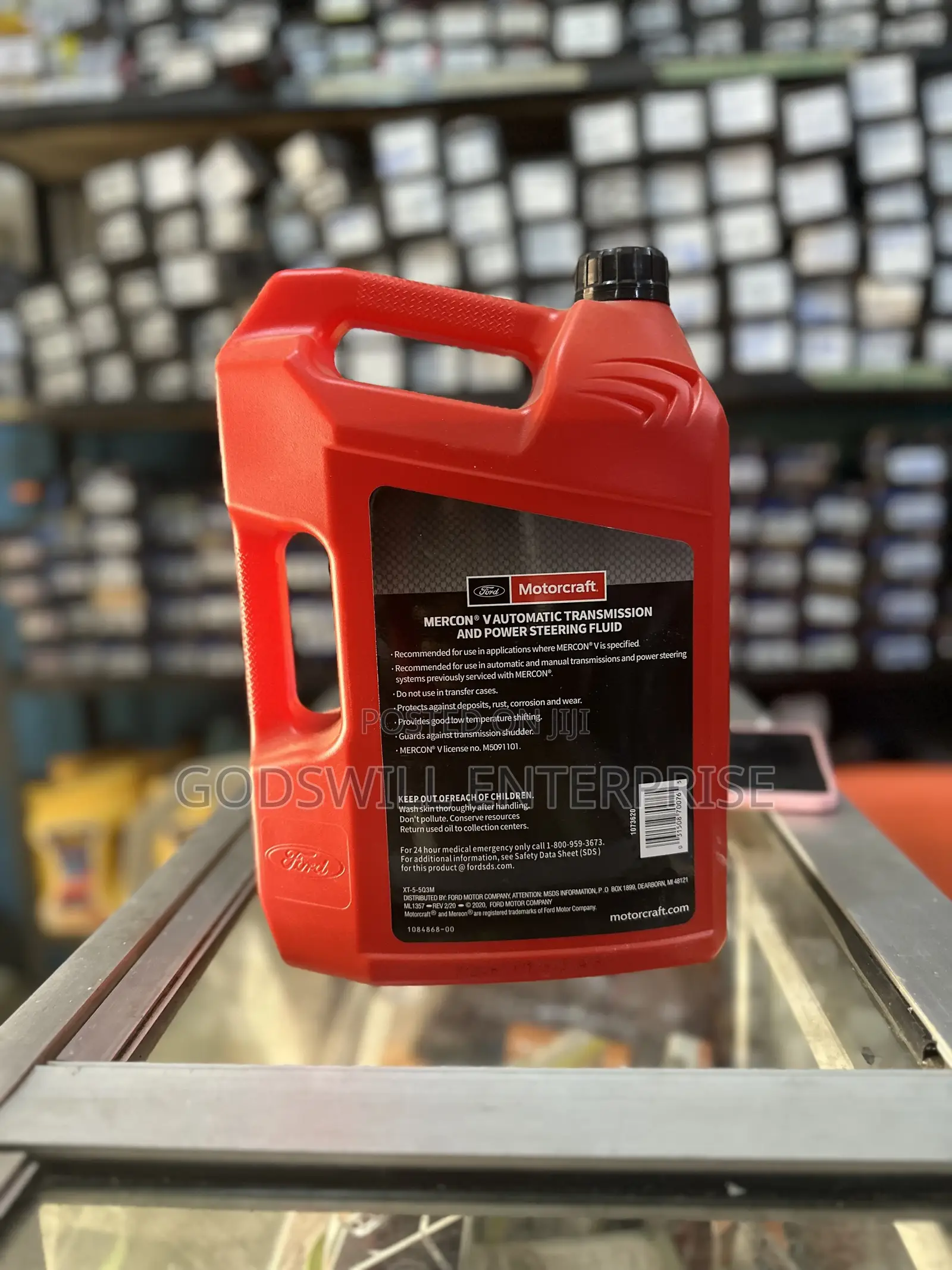 Mercon v Automatic Transmission Power Steering Fluid 5 Quarts