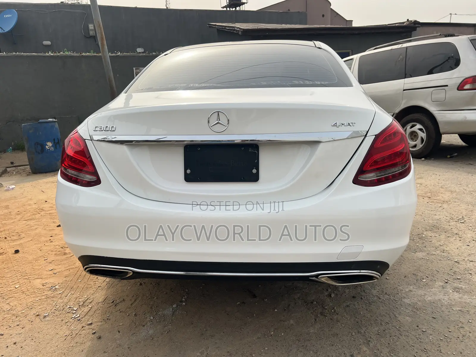 Mercedes-Benz C300 2015 White