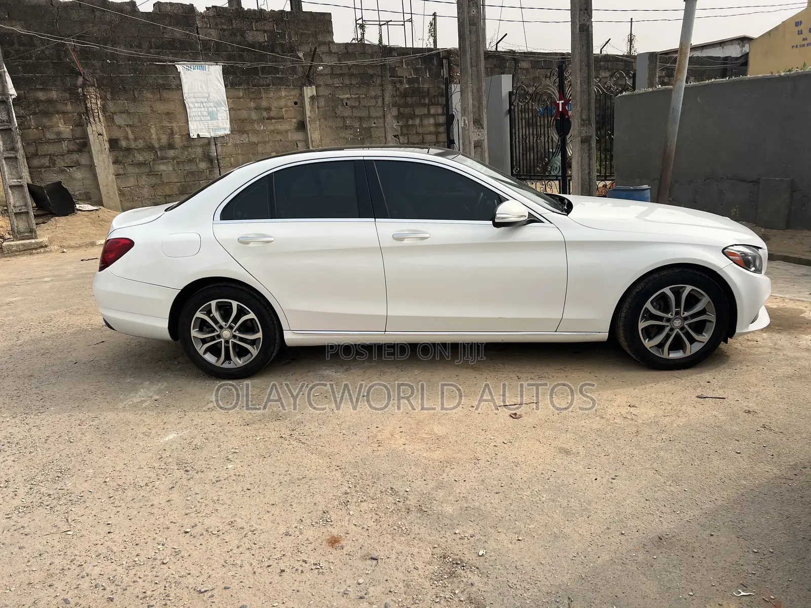 Mercedes-Benz C300 2015 White