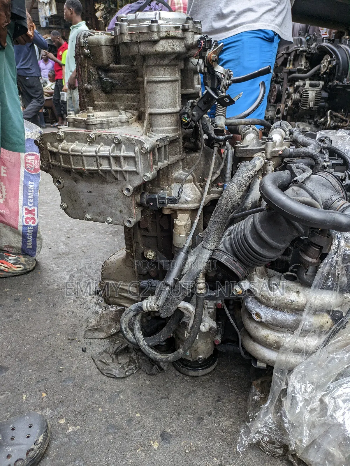 Engine and Gearbox Hyundai Accent 2005