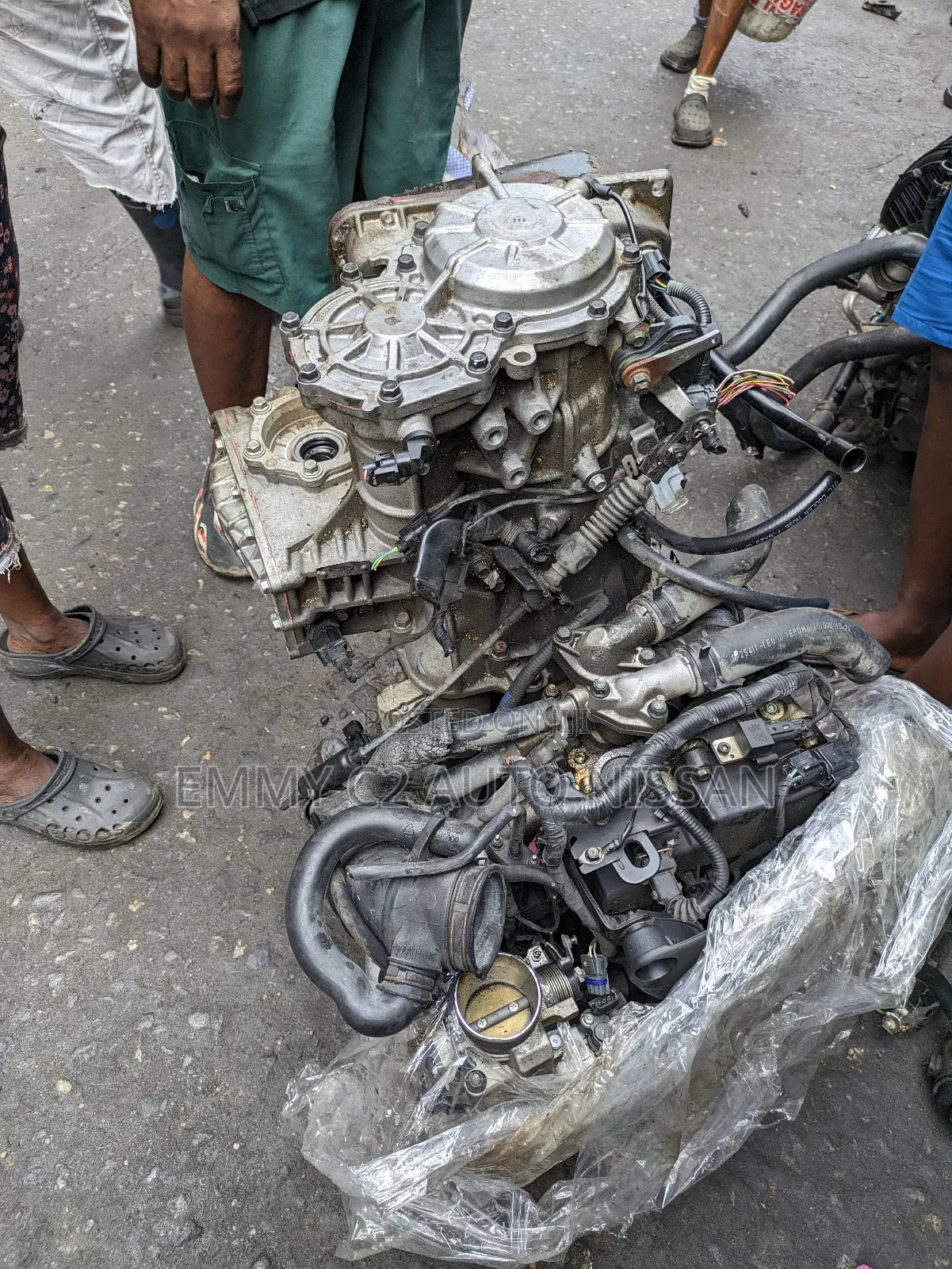 Engine and Gearbox Hyundai Accent 2005