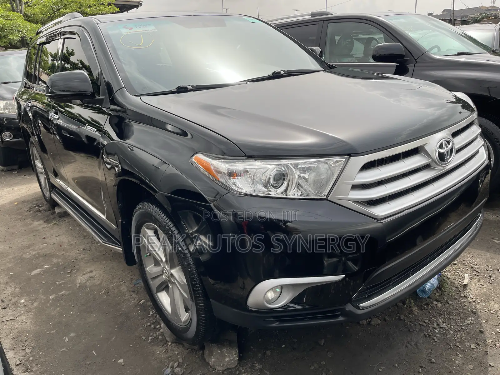Toyota Highlander Limited 3.5L 2WD 2013 Black