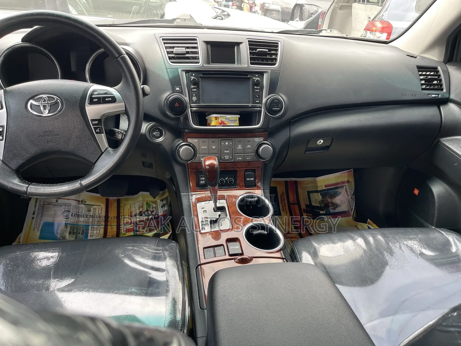 Toyota Highlander Limited 3.5L 2WD 2013 Black