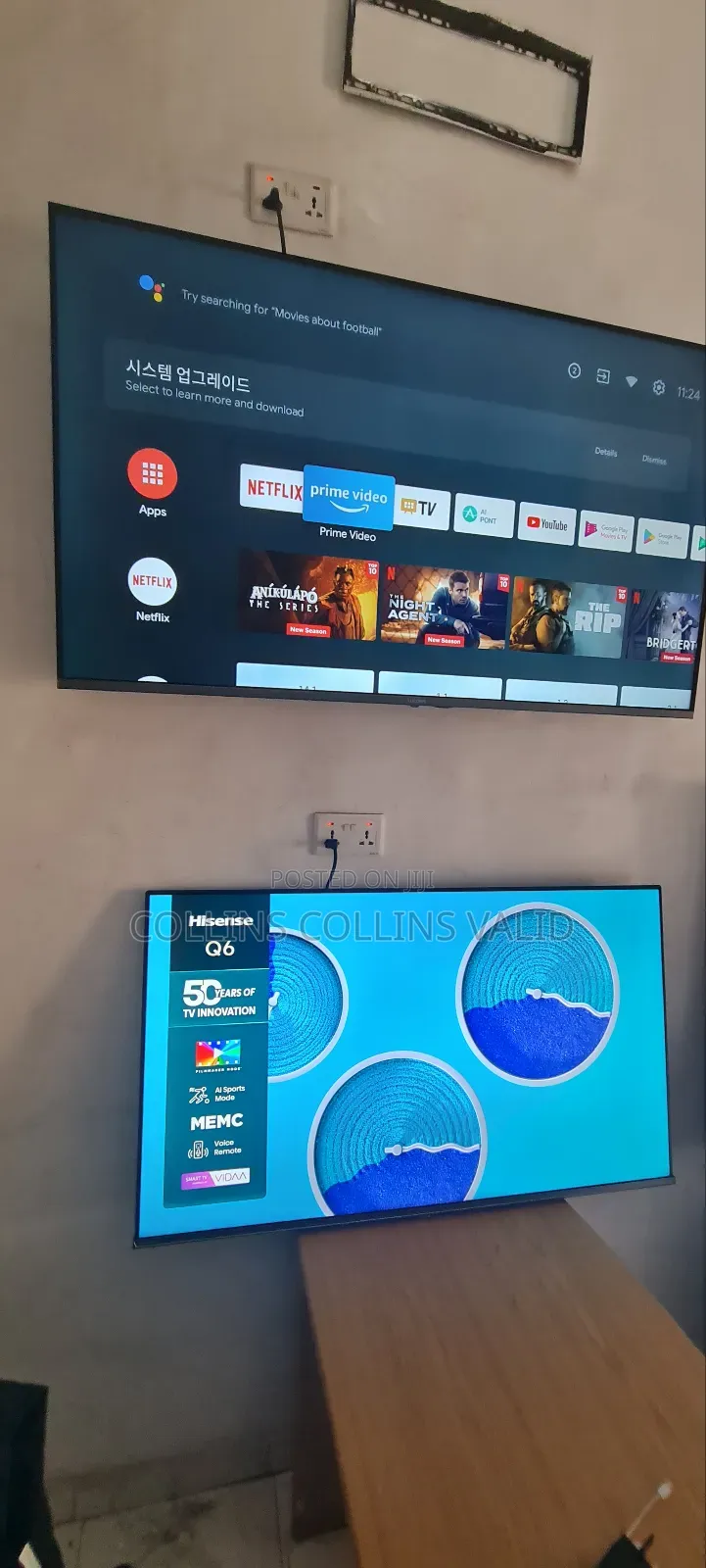 55 Inches Hisense Frameless