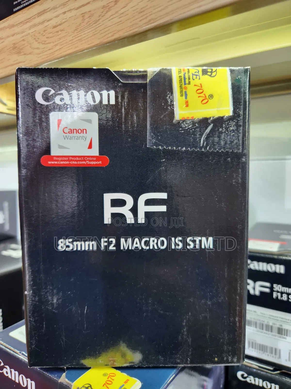 Rf 85mm F2 Micro Is Stm Canon Lens (New)
