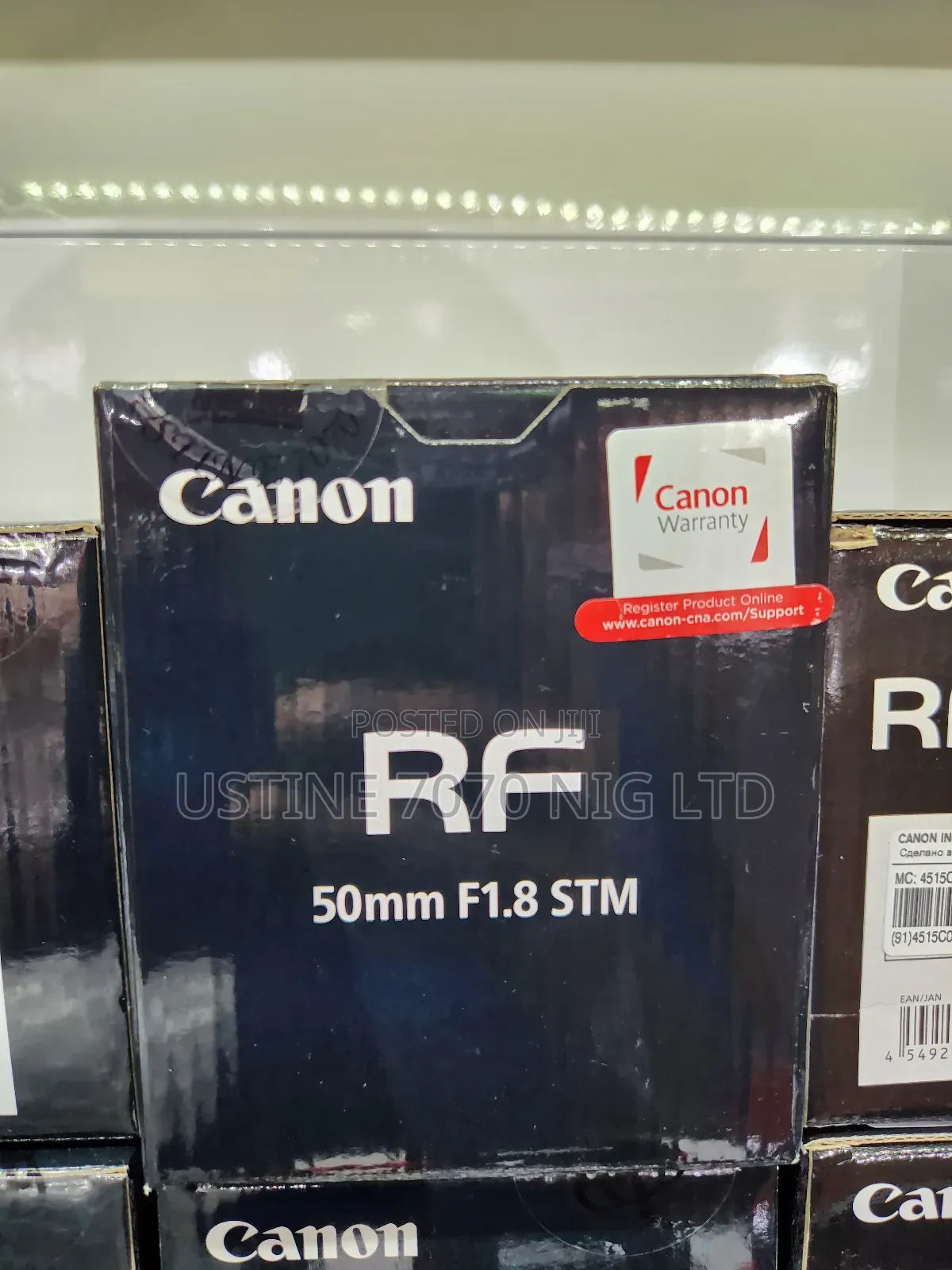 Rf 50mm F1.8 STM Canon Lens(New)