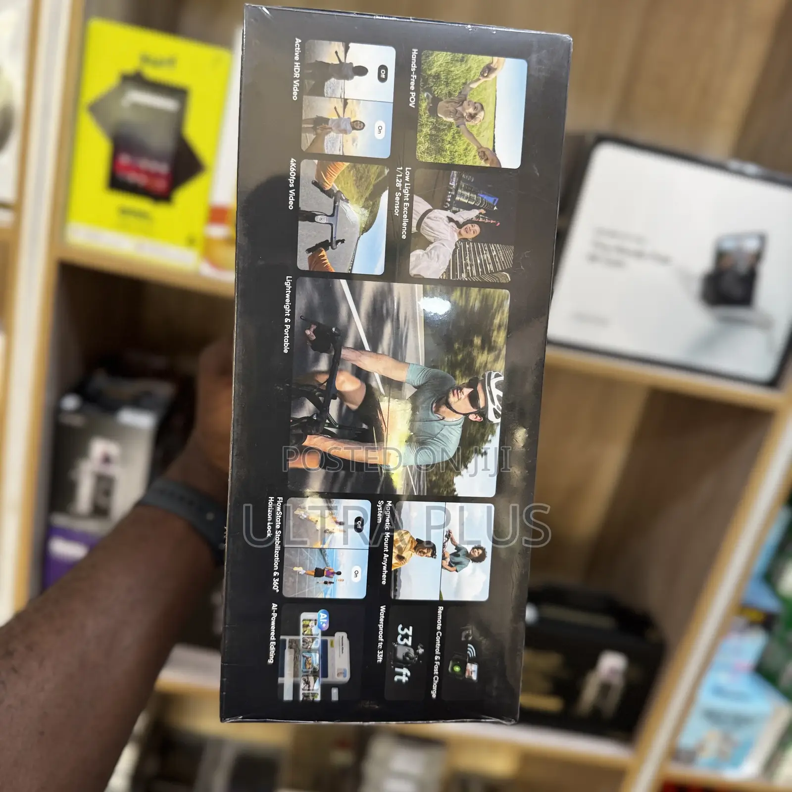 Insta360 Go Ultra - Small 4k Vlogging Camera, Hands-free, Pov Cam