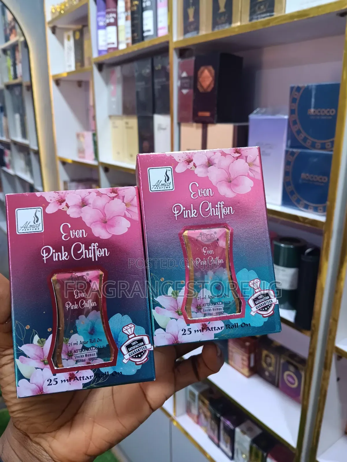 Pink Chiffon Perfume Oil