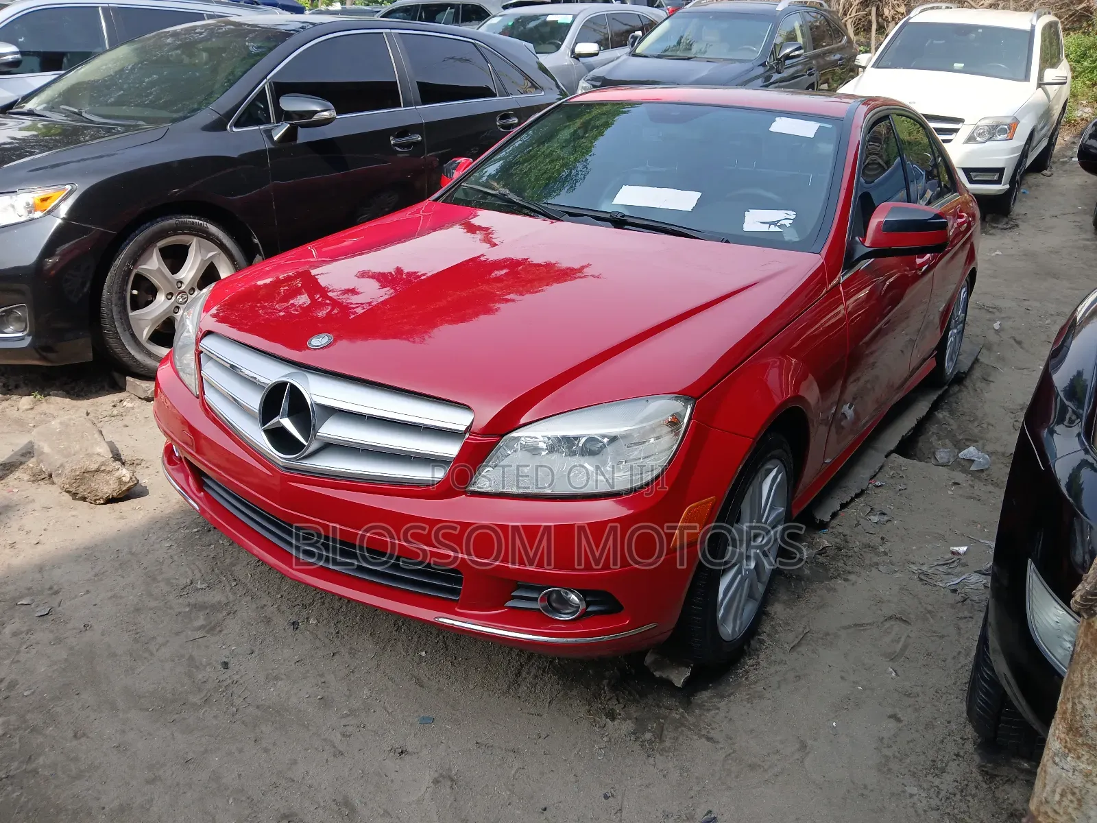 Mercedes-Benz C300 Luxury 4Matic Sedan AWD (3.0L 6cyl 7A) 2010 Red