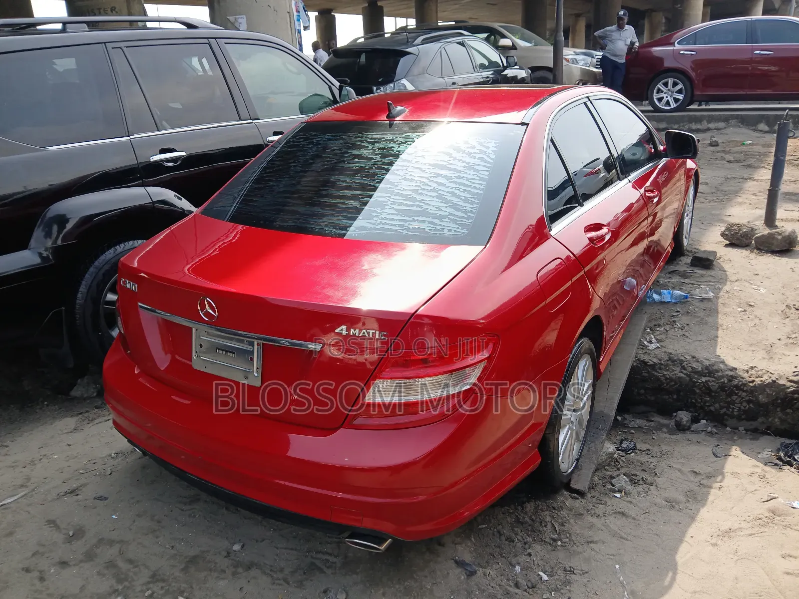 Mercedes-Benz C300 Luxury 4Matic Sedan AWD (3.0L 6cyl 7A) 2010 Red