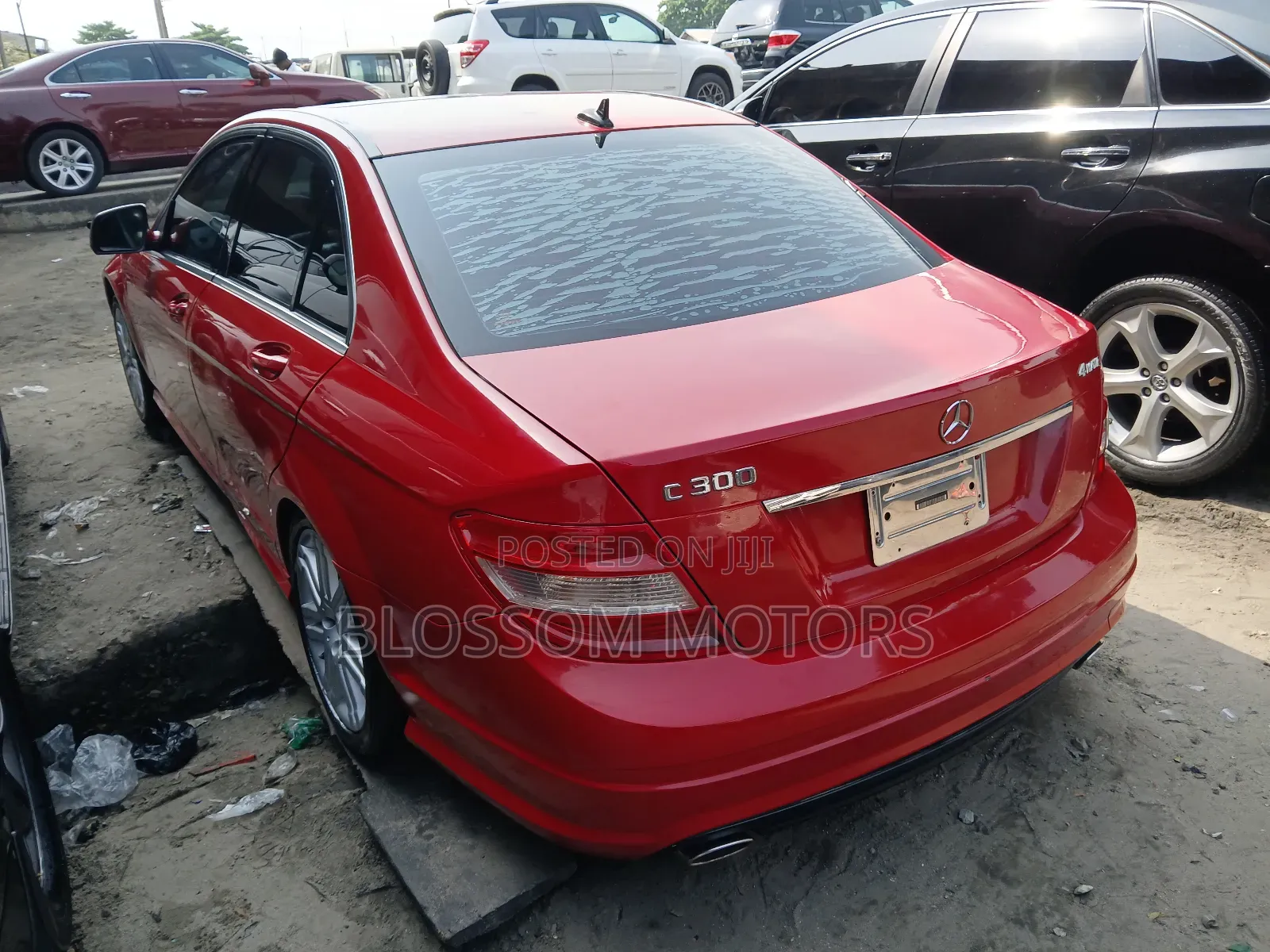 Mercedes-Benz C300 Luxury 4Matic Sedan AWD (3.0L 6cyl 7A) 2010 Red