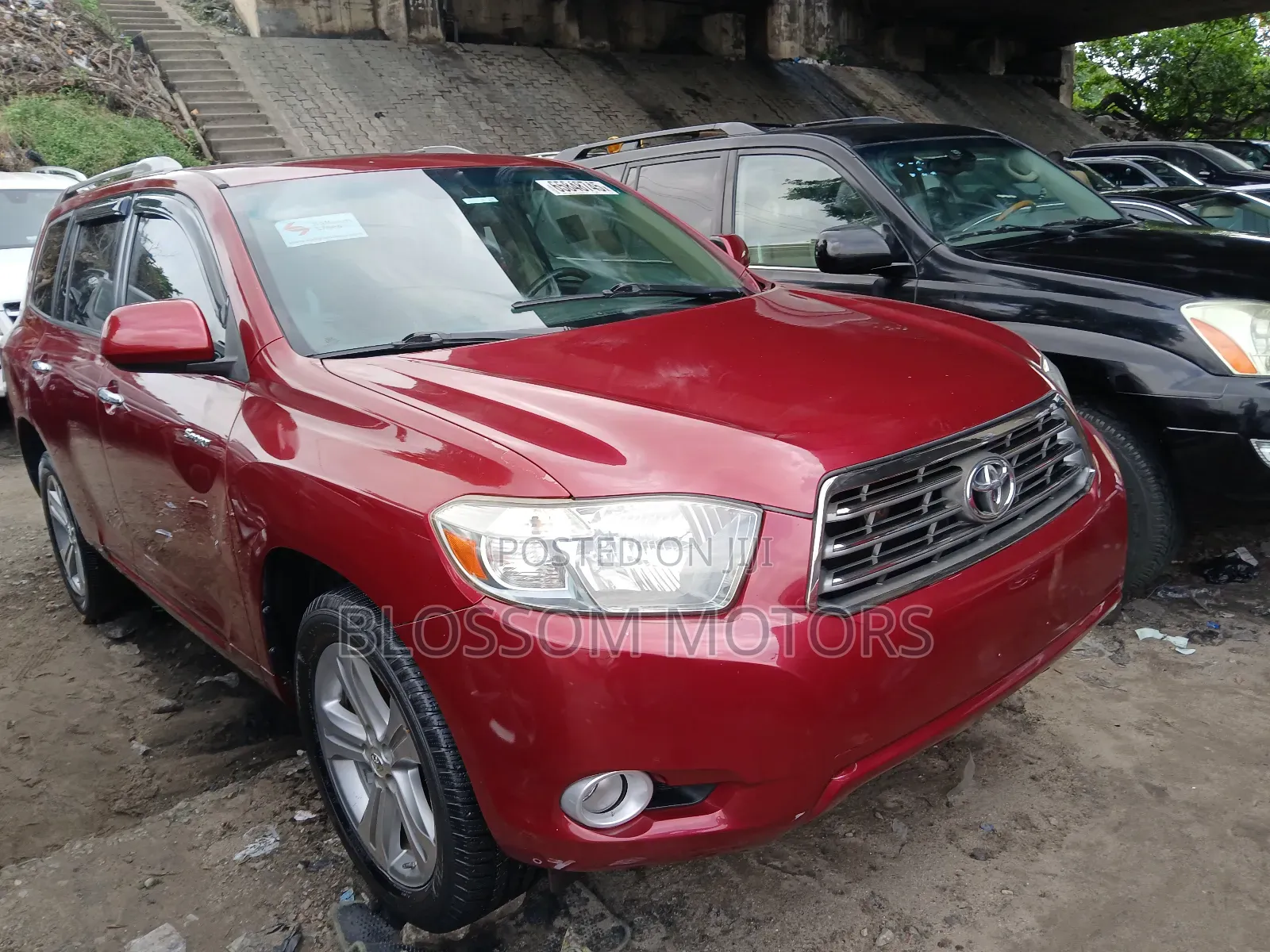 Toyota Highlander Limited 2010 Red