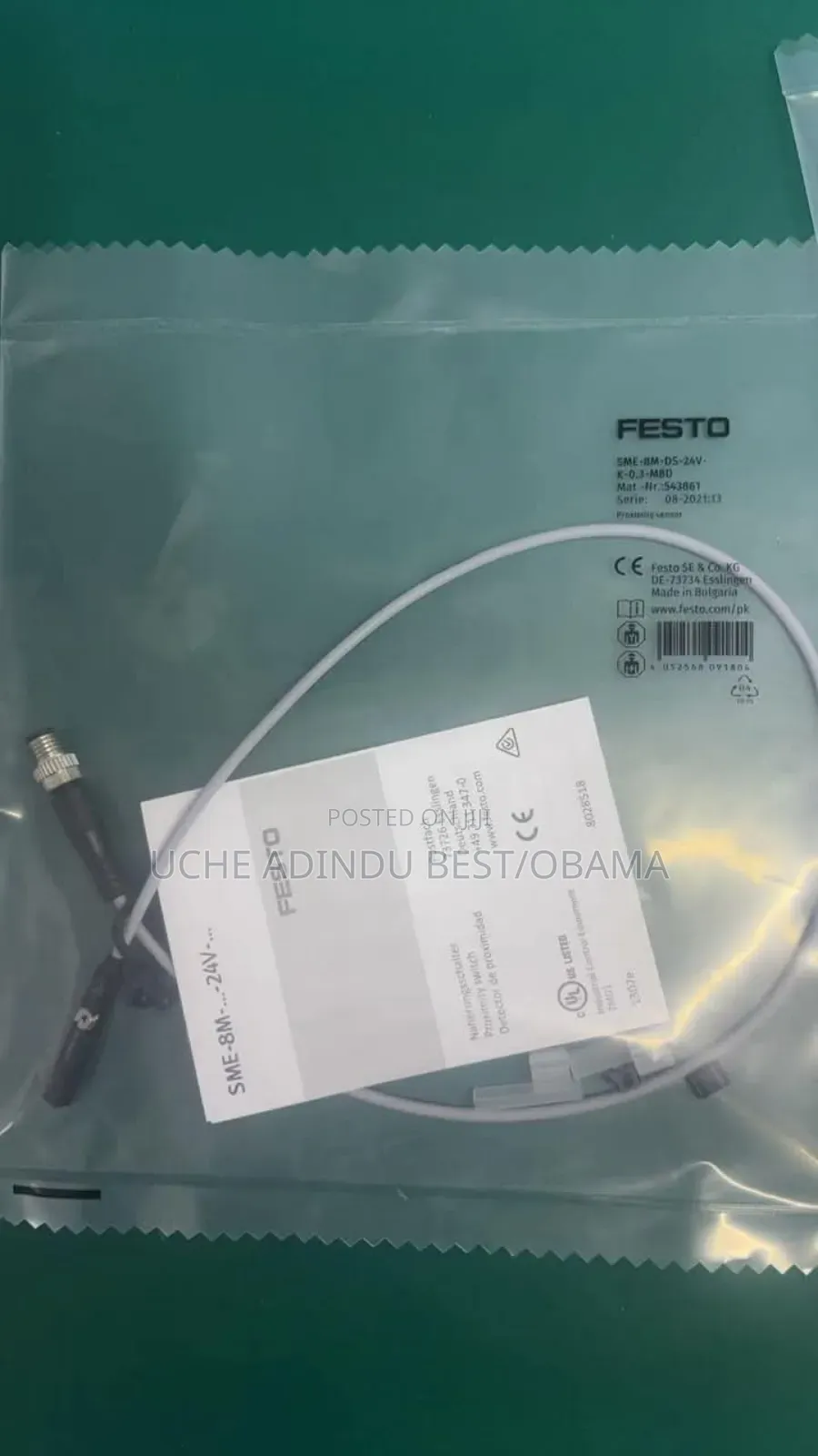 Festo Sensor Sme -8-K Led 24