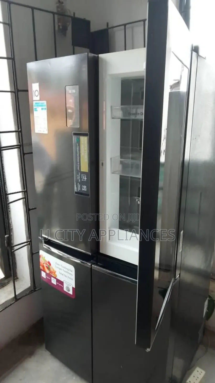 L.G 4 Door Side By Side Refrigerator
