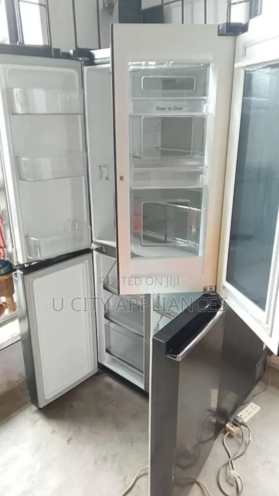 L.G 4 Door Side By Side Refrigerator