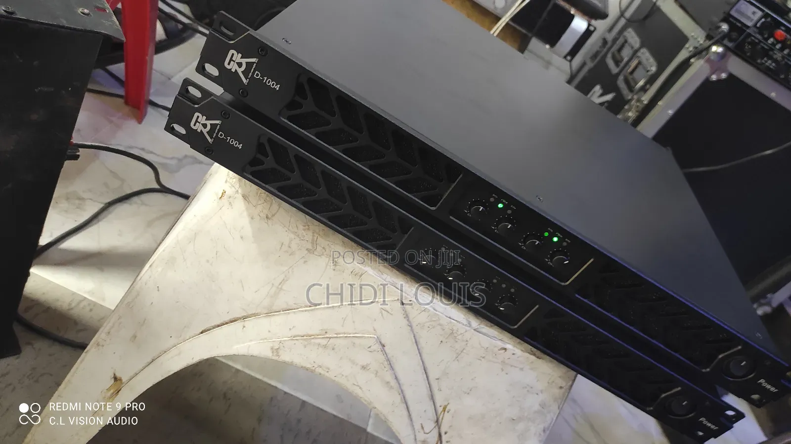 D-1004 CVR Power Amplifier