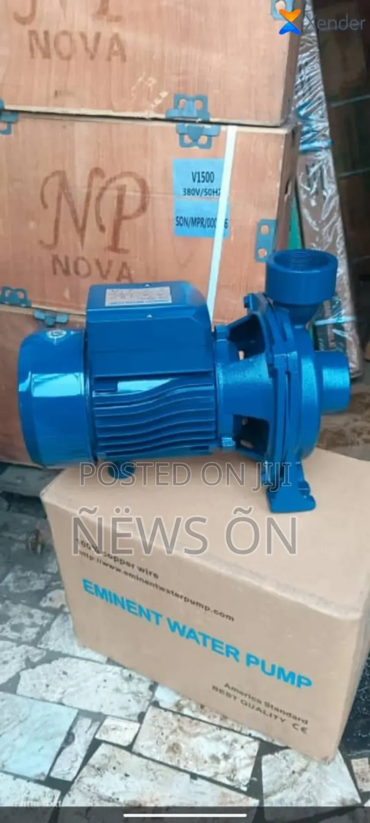 Eminent Water Pump, 1.5hp