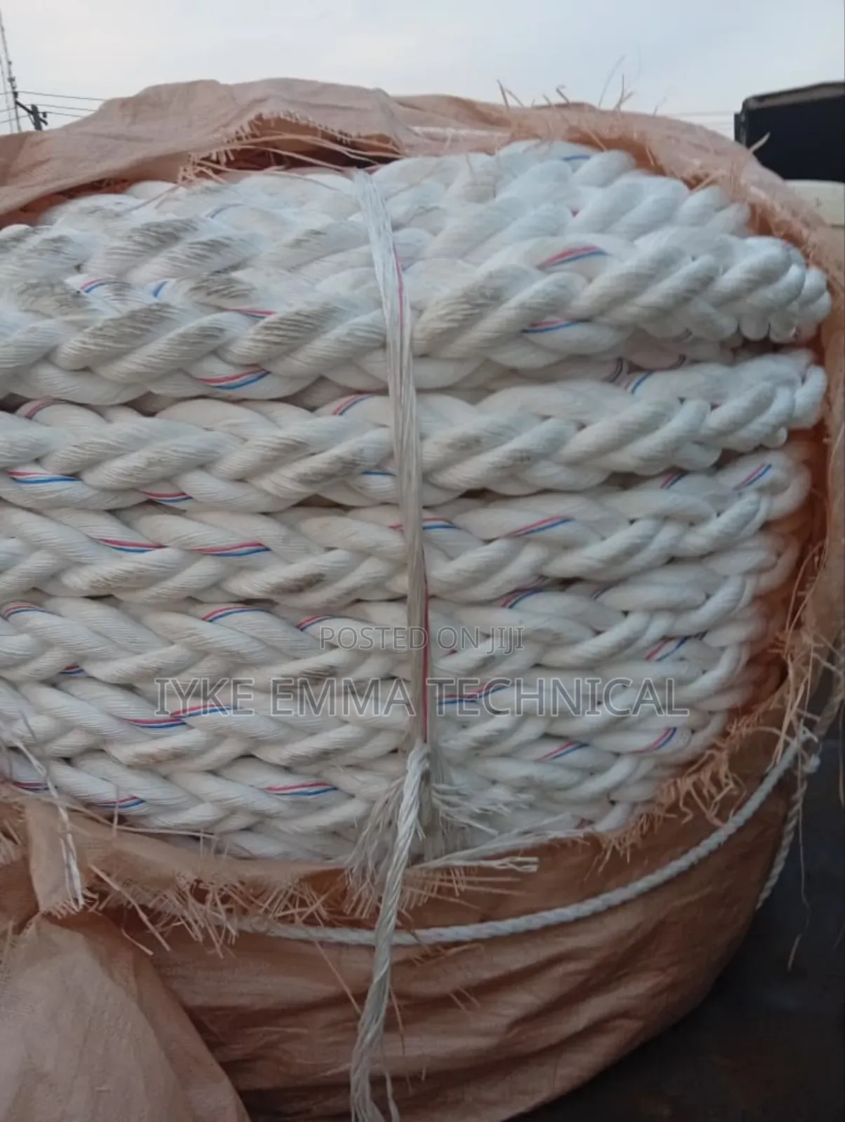 76mm X 220mtrs Marine Rope Polypropylene Mooring Rope