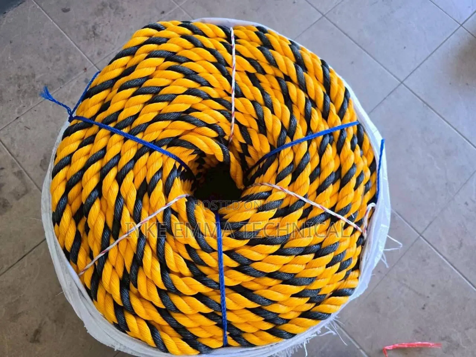 18mm 3-Strand Polyethylene Tiger Rope