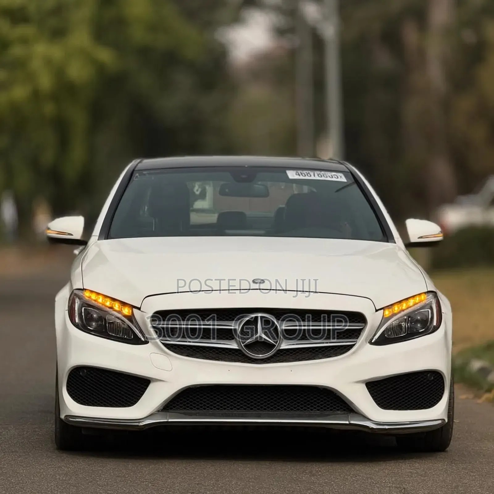 Mercedes-Benz C400 2016 White