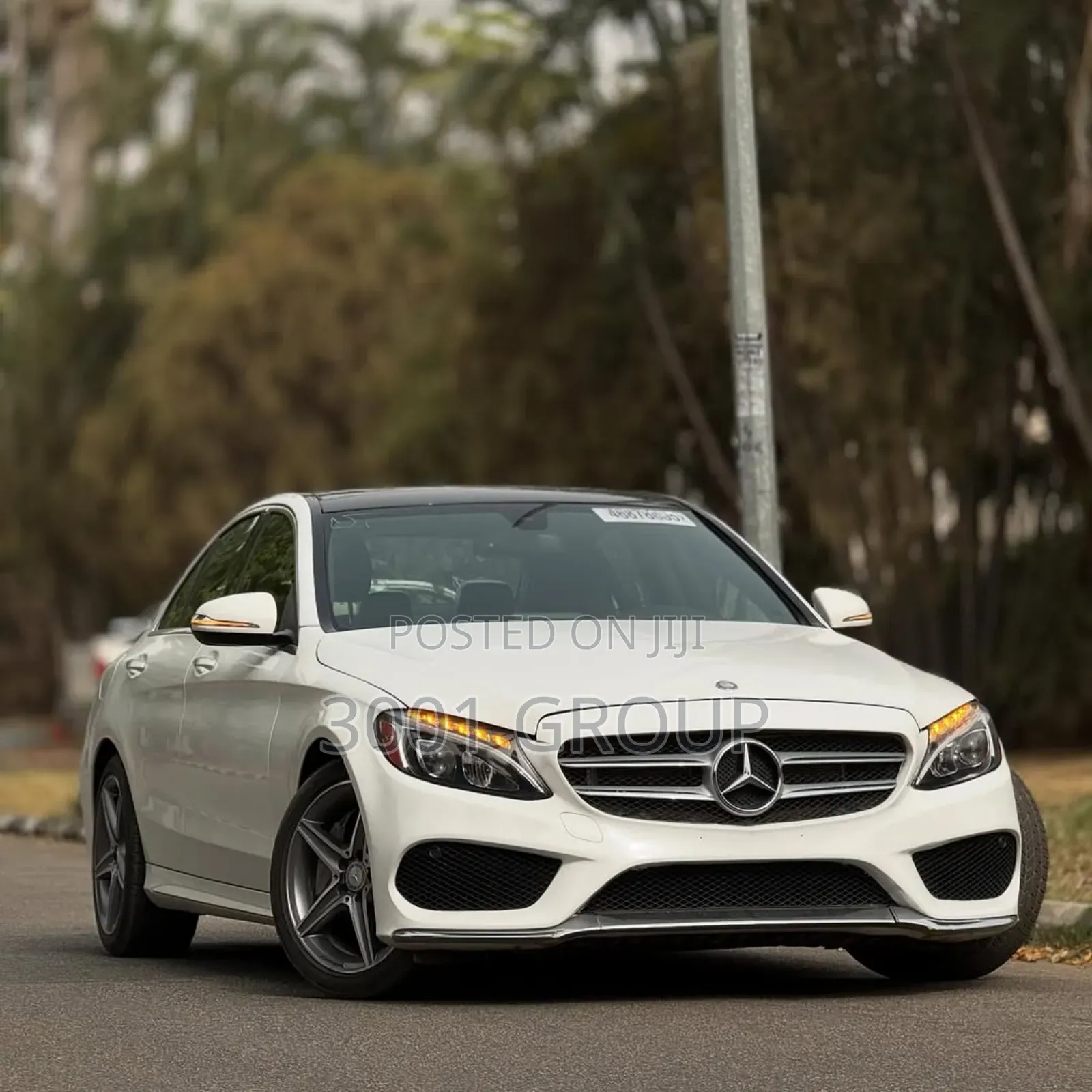 Mercedes-Benz C400 2016 White