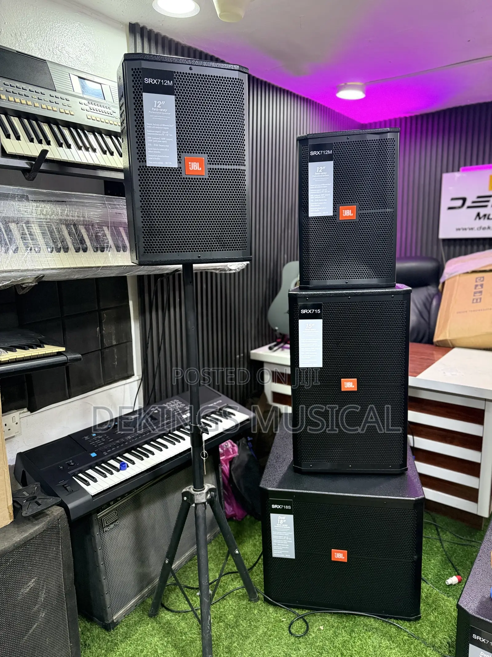 Complete Set of JBL Speakers and JBL Subwoofer