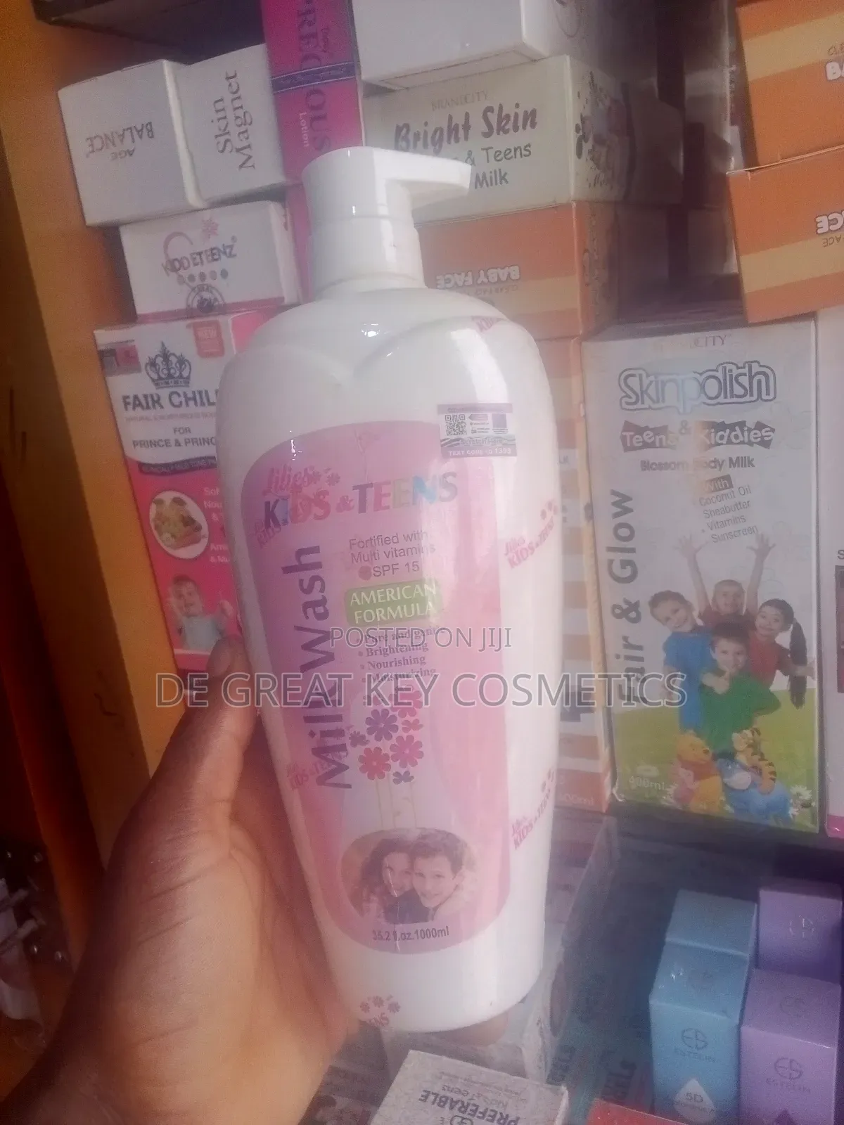 Kids and Teens Milk Wash American Formula